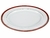 PLATON MEDIANO DE PORCELANA RED MARBLE DE 30CM - comprar en línea