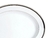 PLATON OVAL DE PORCELANA TOORAK PLATINUM 30 CM - Tendence