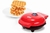 MINI MAQUINA PARA WAFFLE DE 10 CM EN COLOR ROJO - Tendence