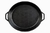 CACEROLA DE HIERRO FUNDIDO COLOR NEGRO DE 43CM en internet