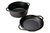 JUEGO 2 PIEZAS HORNO HOLANDES DE HIERRO FUNDIDO COLOR NEGRO DE 25.4CM 4.731L. APTO EN CUALQUIER FUENTE DE CALOR en internet