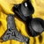 Conjunto Preto Microfibra e Renda