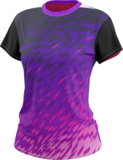 Remera Estampa Violeta/fucsia