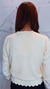Blusa Tricô Modal Botões Pérolas na internet