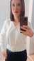 Blusa Tricô Modal Botões Pérolas - loja online