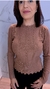 Blusa Tricô Modal Trança - loja online