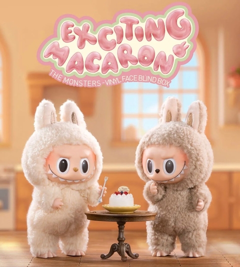 THE MONSTERS - EXCITING MACARON VINYL FACE BLIND BOX