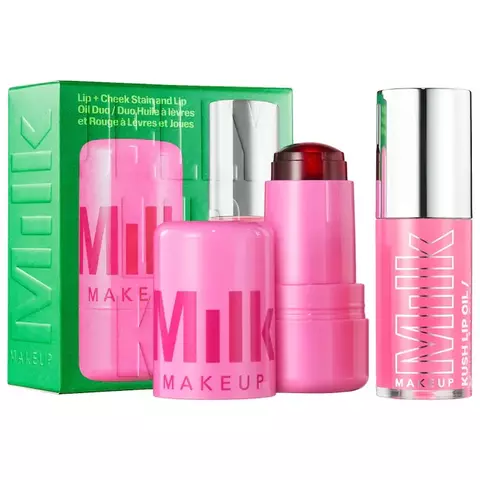 MILK MAKEUP The Jelly Lip Kit: Lip + Cheek Stain & Lip Oil Duo Pre-Order - comprar en línea
