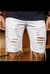 Imagem do ￼Shorts masculinos Jeans rasgados