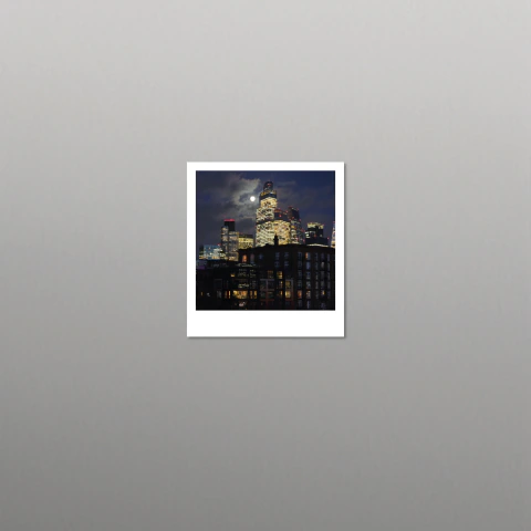 Foto Imanes 9x10 cm - Marco Blanco