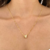 Colar Marfim Dourado