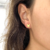 Brinco Marfim Dourado - comprar online