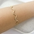 Bracelete Zafira Dourado
