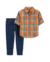 Conjunto Xadrex Bebê Menino Carter's