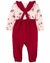 Trio Bebê Menina Jardineira Inverno Carter’s - comprar online