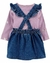 Trio Jardineira Bebê Menina Carter’s - comprar online