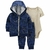 Trio Bebê Menino Body, Moleton e Calça Inverno Carter's