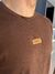 T-Shirt Etiqueta Couro Red Life Marrom - loja online