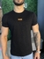 T-shirt Etiqueta Couro Red Life Preta na internet