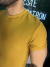 T-Shirt Gola Média Texturizada Caramelo - loja online