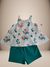 Conjunto infantil da Coleção Pequenos Encantos, composto por uma blusa com estampa de fadas e shorts verdes.
Descubra a Flor do Gato, loja de roupas infantis em Taubaté, Pindamonhangaba, Caçapava e Tremembé, com moda de qualidade e estilo para bebês e cri