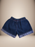 Short Jeans Linha Jardim Encantado -  Flor do Gato | Loja de Roupas Infantis em Taubaté | Frete Grátis | Entrega em até 4 horas para cidades de Taubaté, Tremembé, Pindamonhangaba e Caçapava.