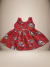 Vestido infantil vermelho com estampa de unicórnios e sorvetes.
Descubra a Flor do Gato, loja de roupas infantis em Taubaté, Pindamonhangaba, Caçapava e Tremembé, com moda de qualidade e estilo para bebês e crianças.