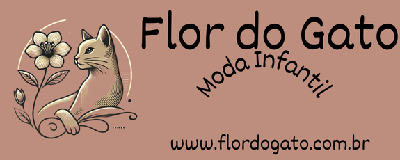  Flor do Gato | Loja de Roupas Infantis em Taubaté | Frete Grátis | Entrega em até 4 horas para cidades de Taubaté, Tremembé, Pindamonhangaba e Caçapava.