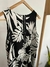 Vestido Palm b&w - comprar online