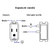 PLACA CON INTERRUPTOR Y CONTACTO COLOR MARFIL VOLTECK - Ferreteria Online Mid