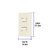 PLACA CON 2 INTERRUPTORES COLOR MARFIL VOLTECK en internet
