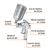 Pistola de Gravedad vaso aluminio 1.7mm Truper PIPI-421 - comprar en línea