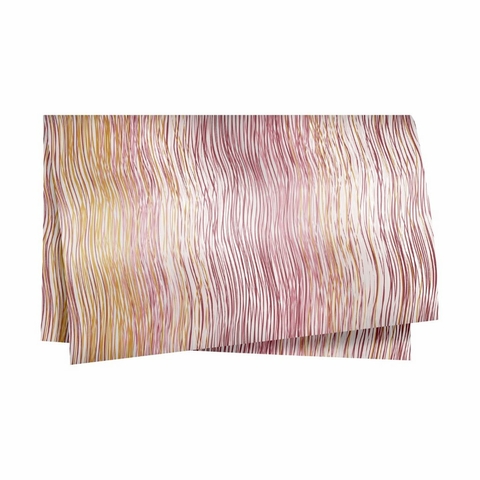 Poli Flow Rosé/Ouro para Decoração 49,0 x 69,0cm, Albano - 10/20/50 folhas.