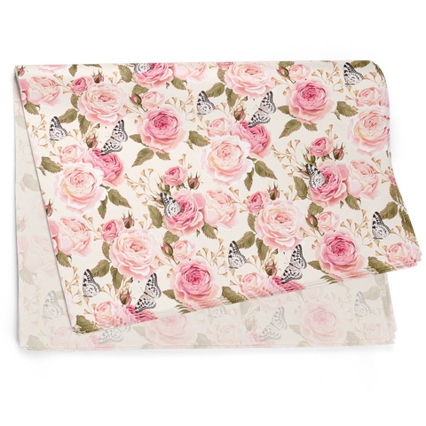 Poli Sujinho Estampa Diana para Decoração 49,0 x 69,0cm, Floral Atlanta - 10/20/50 folhas.