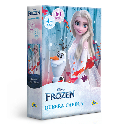 Quebra-Cabeça Frozen Elsa 60 Peças, Toyster.