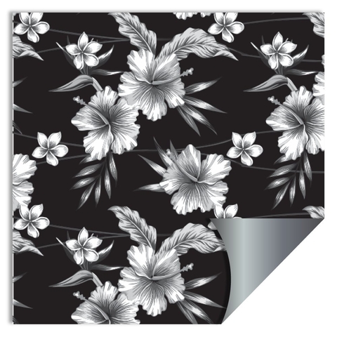 Poli Dupla Face Perol. Hibisco 69,0 x 69,0cm - 5 folhas.