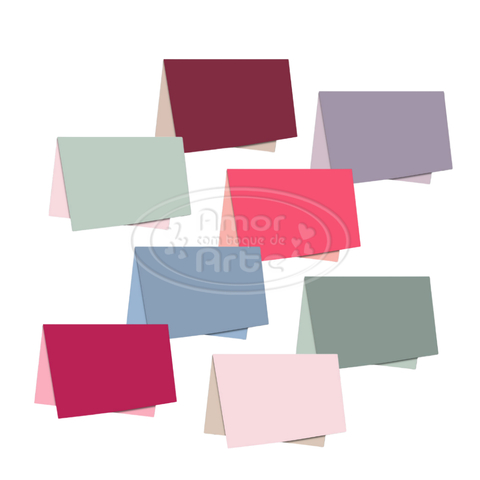 Poli Dupla Face Elite Diversas Cores para Decoração 49,0 x 69,0cm, Xingó - 10/20/40 folhas.