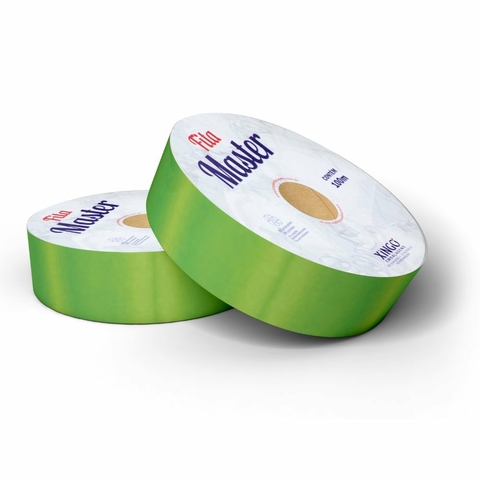 Fita Master Lisa Verde Limão 32mm x 100m, Xingó.