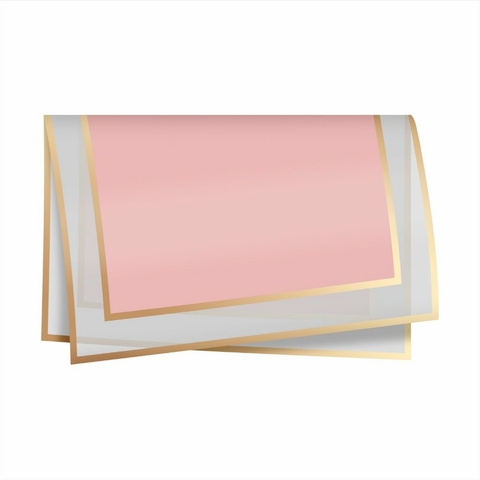 Poli Acetinado Tipo Coreano 56cmx55cm Line Rosê, Albano.
