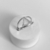Anel Geométrico Triángulo Micro Zirconia Fio - comprar online