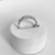 Anel Meia Aliança Bolinhas Micro Zirconia - comprar online
