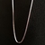 Corrente Rabo de Rato Quadrado 1mm / 60cm - comprar online