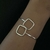 Bracelete Quadrado Fio Quadrado - Sicília Gioielli