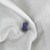 Pingente Espaçador Micro Zircônia Azul