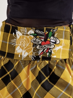 WOMENS ED HARDY TRUE EAGLE MINI SKIRT - Pony salvaje