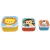 Kit 3 Potinhos Lancheira Três Tamanhos Animal Fun Infantil Buba - Nexstore