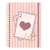 Caderno Espiral 1 matéria 80 Folha Larissa Manoela Doce Romance - comprar online