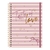 Caderno Espiral 1 matéria 80 Folha Larissa Manoela Doce Romance - comprar online