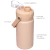 Garrafa Copo Termico Buba Quente ou Frio Parede Dupla 350ml - comprar online