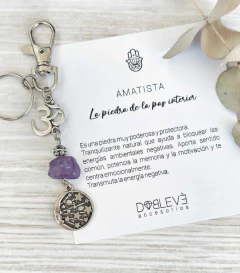 Llavero AMATISTA - Paz y Transmutación en internet
